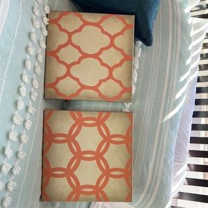 Canvas 10x10” each